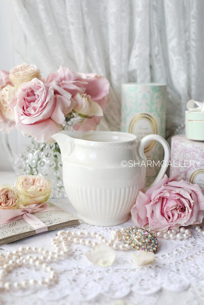 Молочник «EDME CREAM» 700мл, фаянс WEDGWOOD Англия.