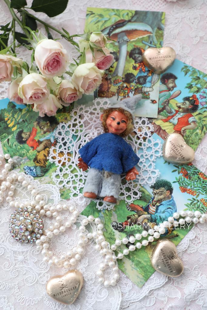 Mecki/Мекки немецкий еж, ёжик мальчик в колпачке, игрушка VEB, ГДР №20.