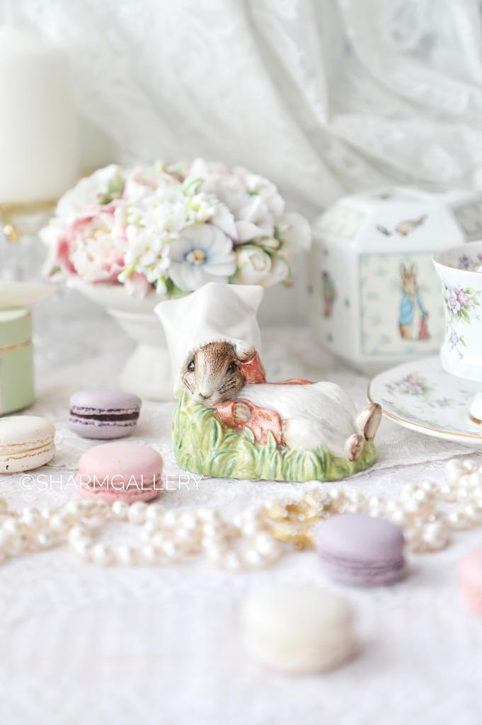 Статуэтка Кролик Бенджамин Benjamin Rabbit, Beatrix Potter Royal Albert, Англия.