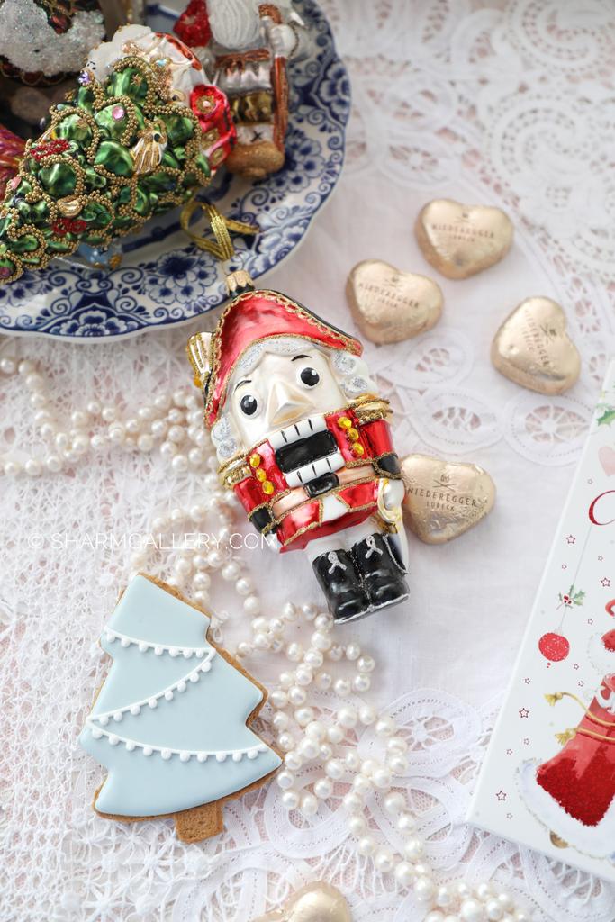 Елочная игрушка «Щелкунчик» Стекло, роспись, Irena-Co (Ирэна)