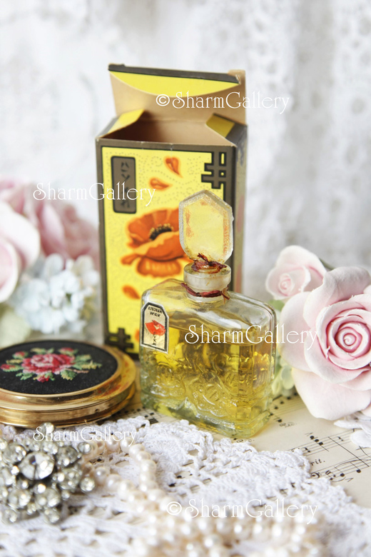 Винтажные духи Красный мак. СССР.