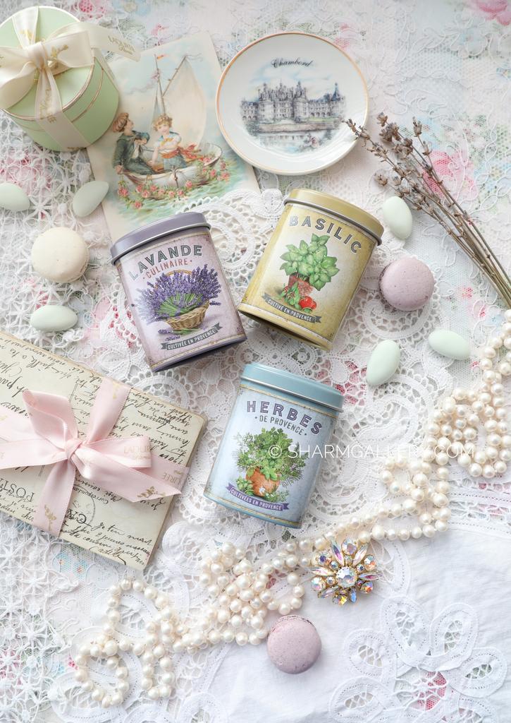 Набор баночек с прованскими травами «Herbes de Provence» Франция.