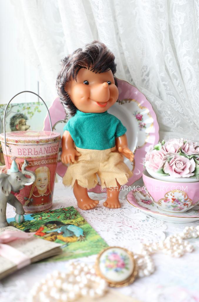 Кукла еж, ёжик Мальчик. Игрушка ГДР.