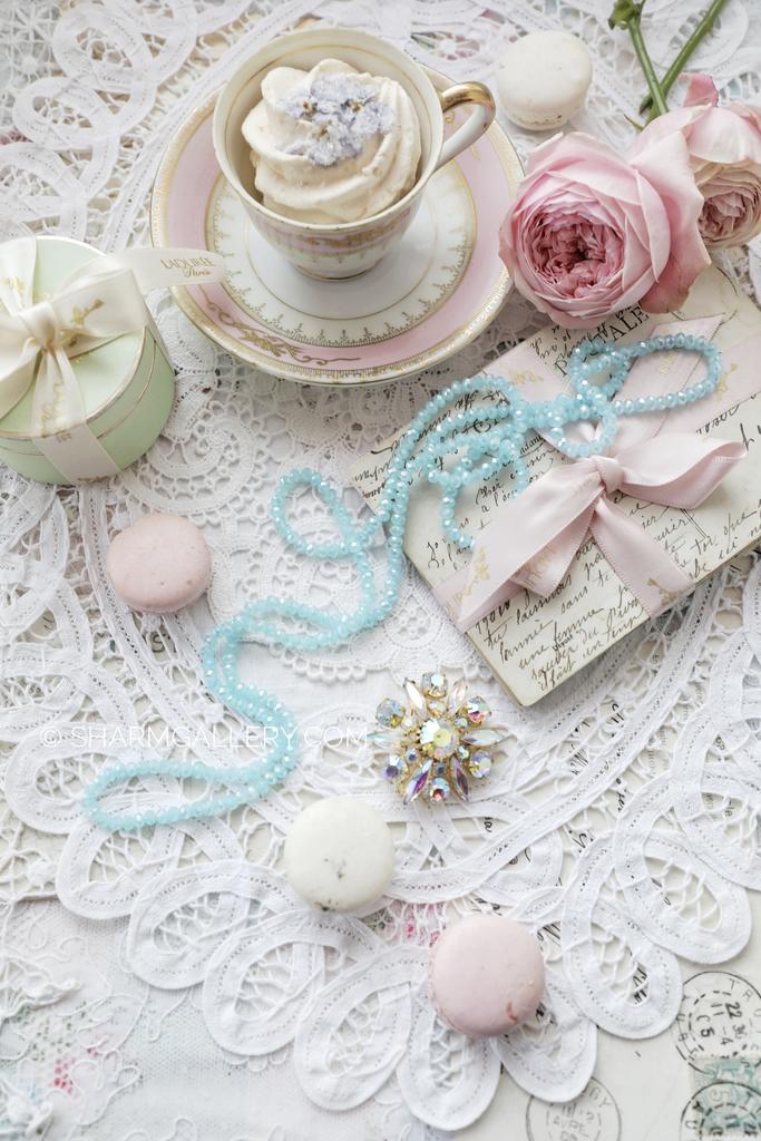 Бусы бирюзовое стекло на резинке 49см., Яблонекс, Чехословакия.