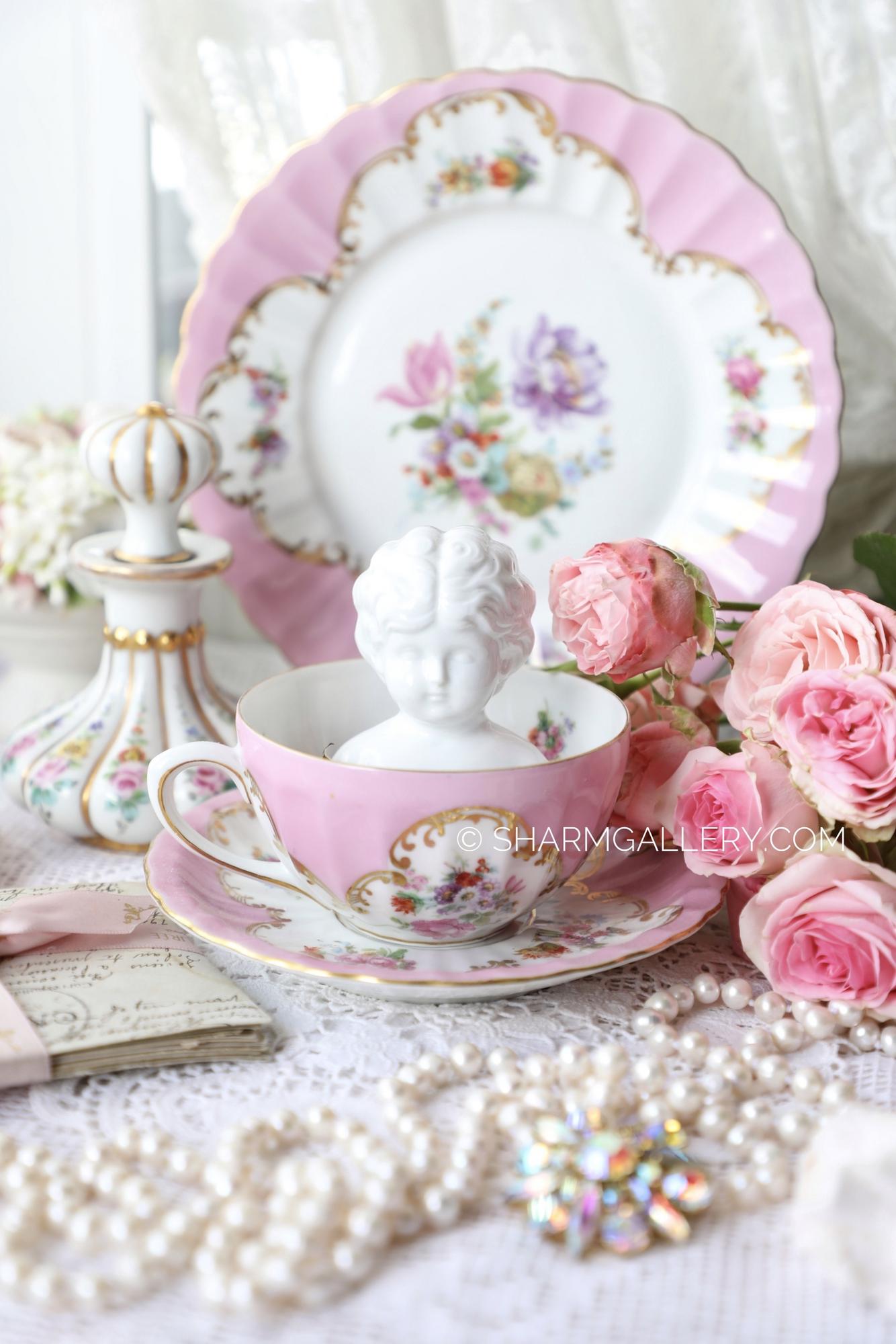 Антикварная головка для China Doll/Чайна Долл. Фарфор, Германия.