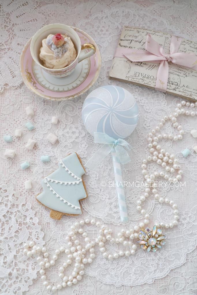 Елочная игрушка «Леденец» конфета на палочке пластик, Германия.