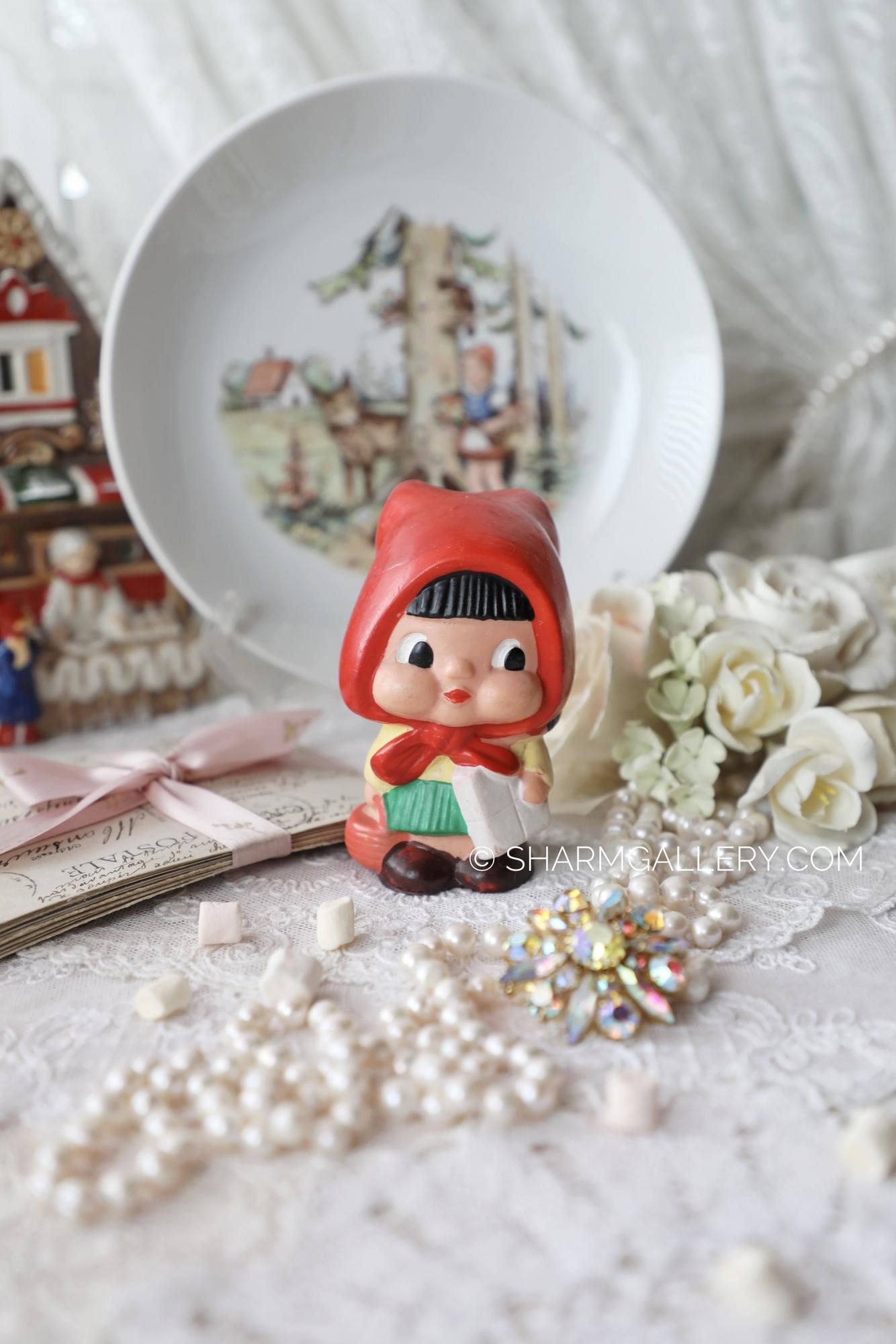 Резиновая игрушка "Красная Шапочка" Ядран, Югославия. СССР.