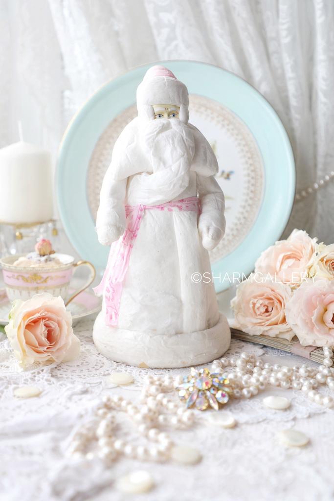 Дед Мороз 22,5см. из ваты №38 СССР.