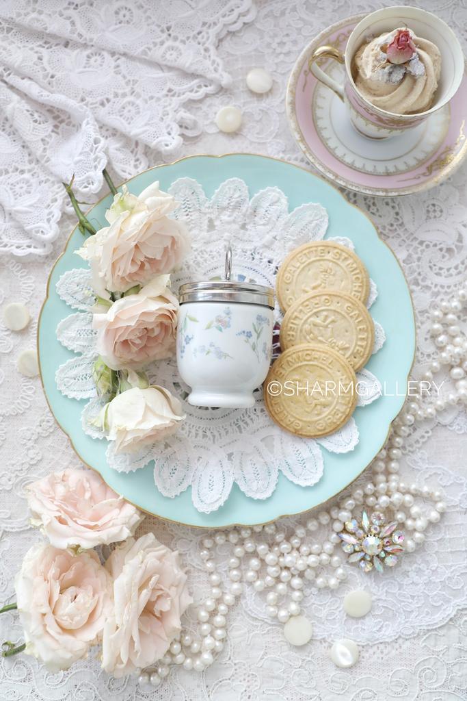 Кодлер - пашотница «Незабудки» на 1 яйцо standart Coddler фарфор Royal Worcester, Англия.