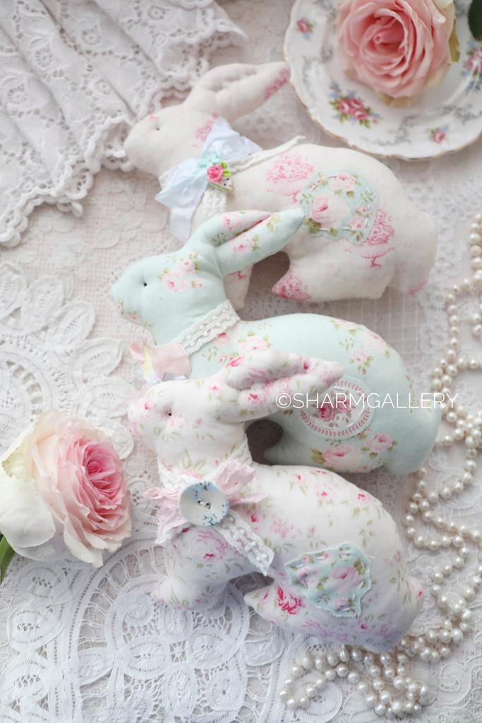 Пасхальный заяц "Banny" Зайчик/Кролик интерьерная декоративная игрушка, ручная работа.