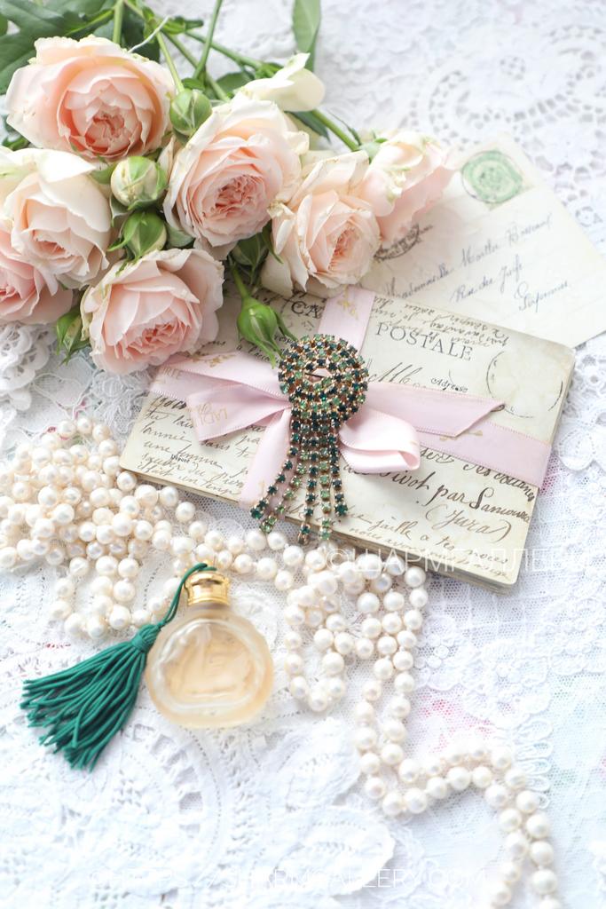 Брошь №27 винтажная брошка «изумрудная» с подвесками Чехословакия.