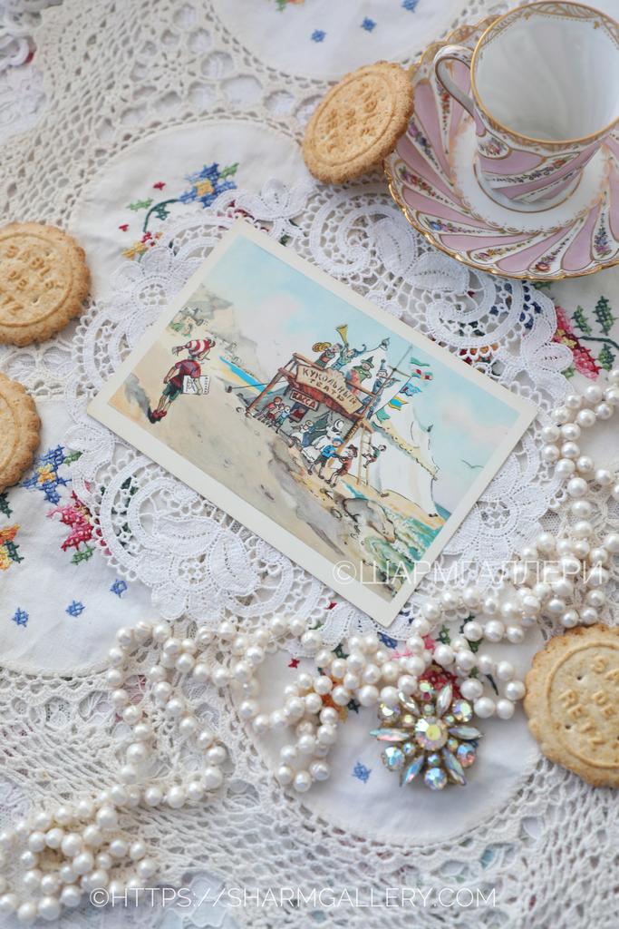 Открытка СССР №292 "Буратино " художник Л.Владимирский 1967г. Чистая.