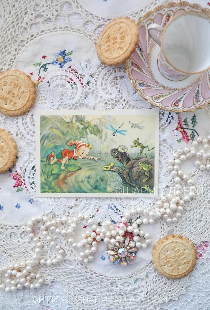 Открытка СССР №294 "Буратино " художник Л.Владимирский 1967г. Чистая.