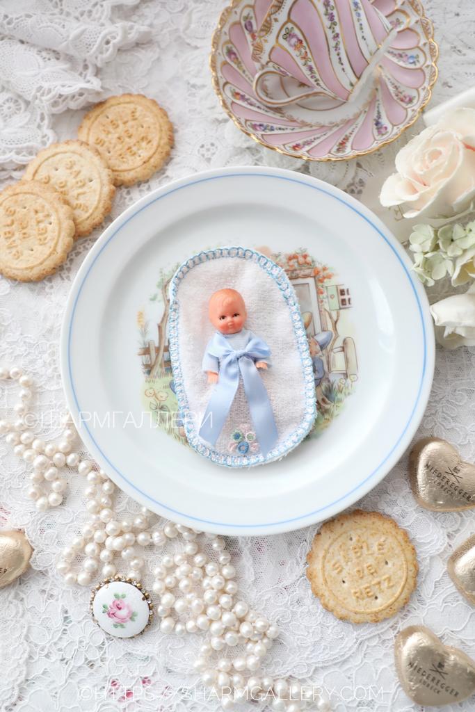 Пупсик в конверте ГДР/Германия.