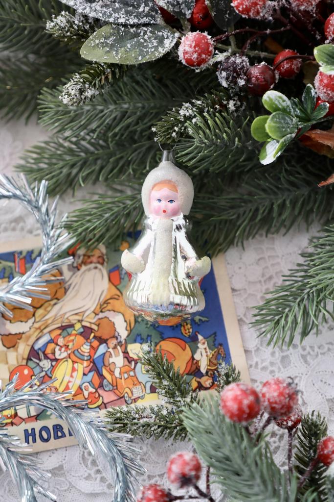 Елочная игрушка СССР "Снегурочка" №10