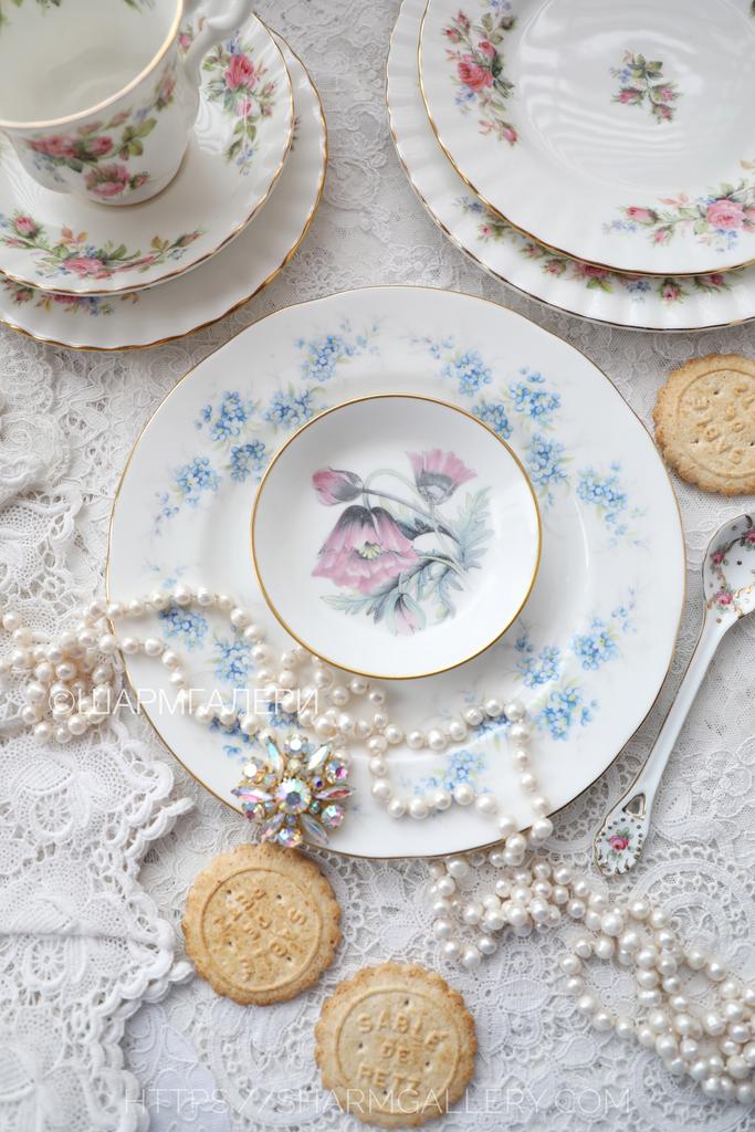 Тарелочка, розетка, костер (подставка под кружку, кодлер) фарфор Royal Worcester Англия.