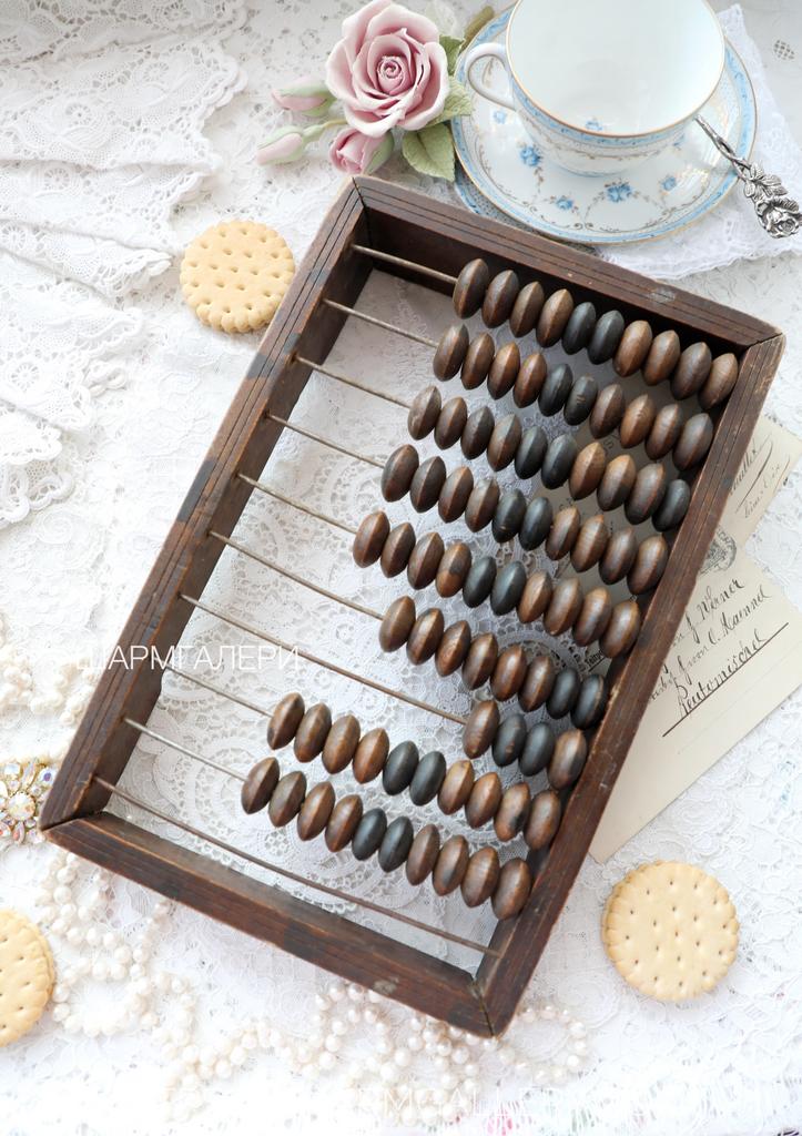 Счеты советские деревянные средние. СССР