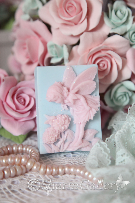 "Цветочная Фея". Мыло ручной работы.