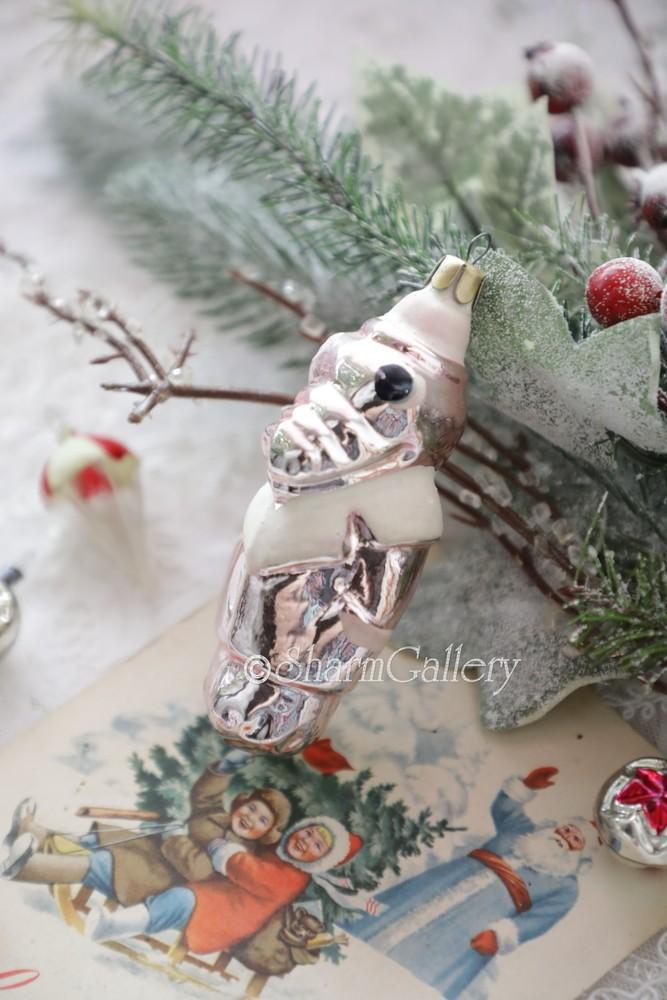 Крокодил Гена «розовый» советская стеклянная елочная игрушка СССР (в ассортименте)