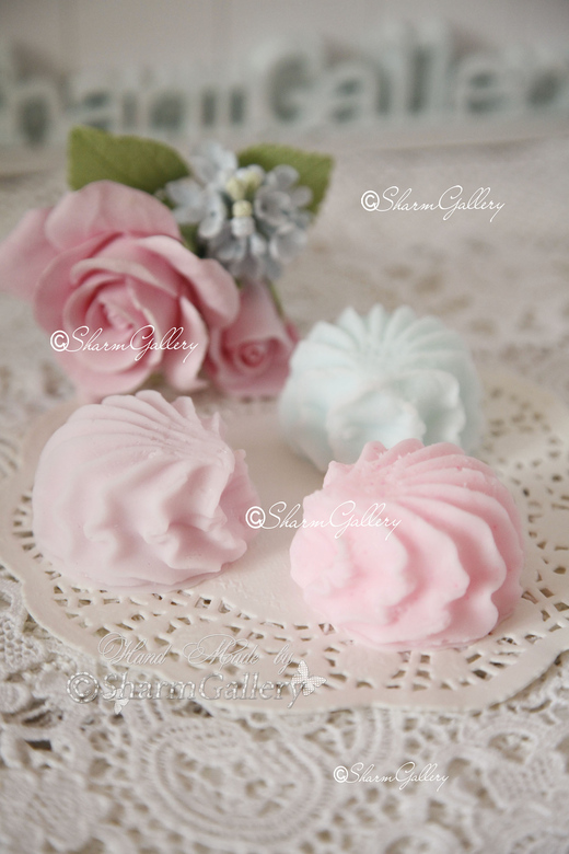 "Воздушный зефир". Мыло ручной работы.