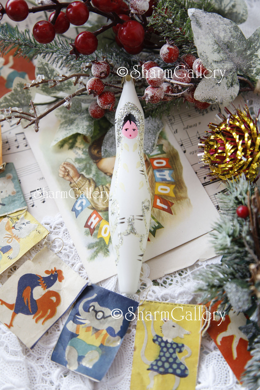 "Березка", елочная игрушка СССР.