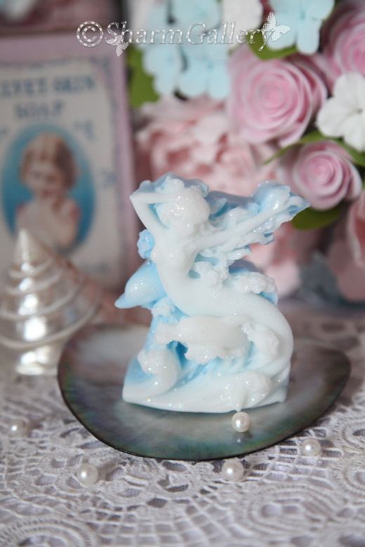 "Дельфин и Русалка". Мыло ручной работы.