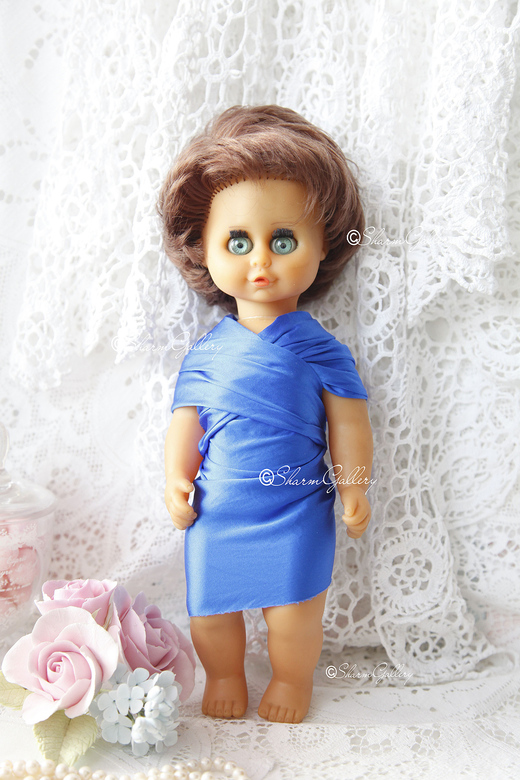 Винтажная, немецкая кукла №14. ГДР 30см.