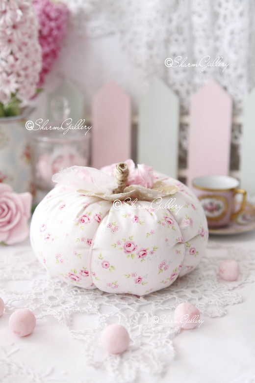 Тыква интерьерная серия - "Delicate pumpkin".