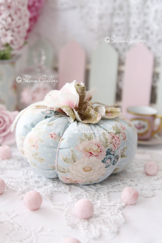 Тыква интерьерная серия - "Delicate pumpkin".