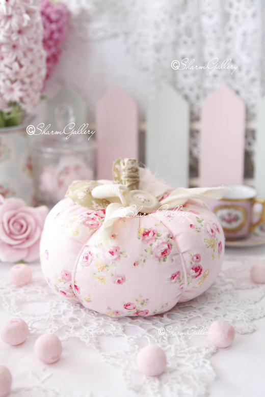 Тыква интерьерная серия - "Delicate pumpkin".