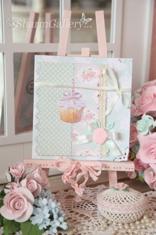 Открытка ручной работы №1. Универсальная.