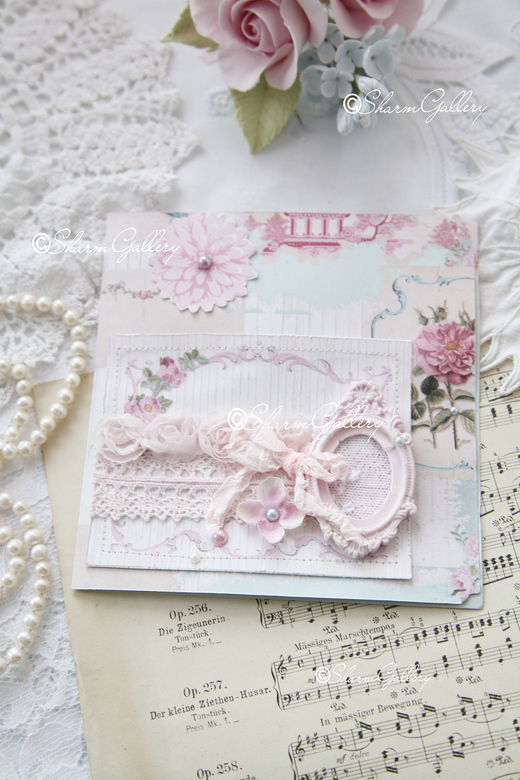 Открытка ручной работы №2. Универсальная.