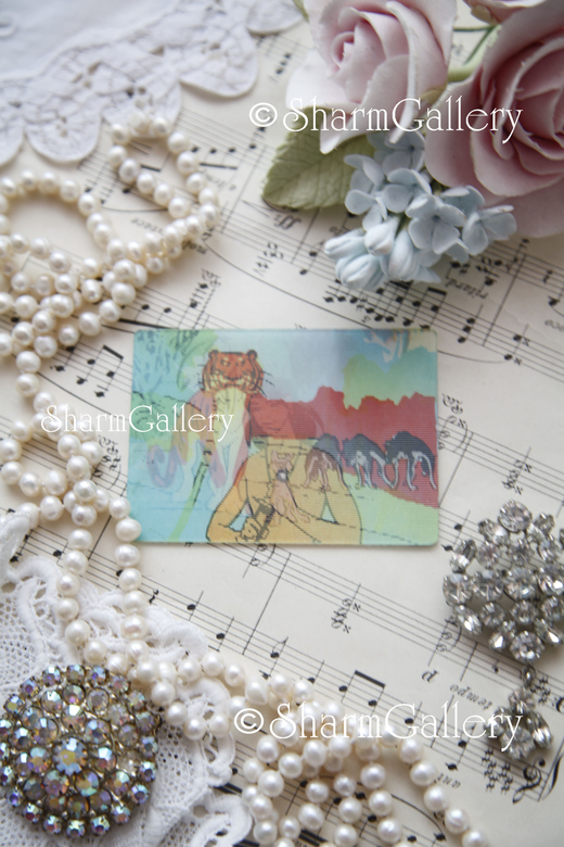 Винтажный стерео календарик, мультфильмы СССР. "Маугли"1977г.