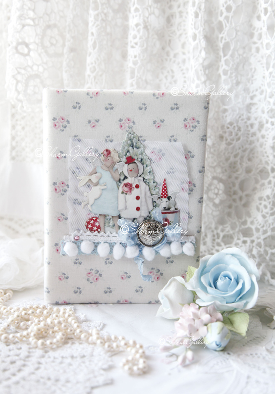 Блокнот "Новогодний", ручной работы.