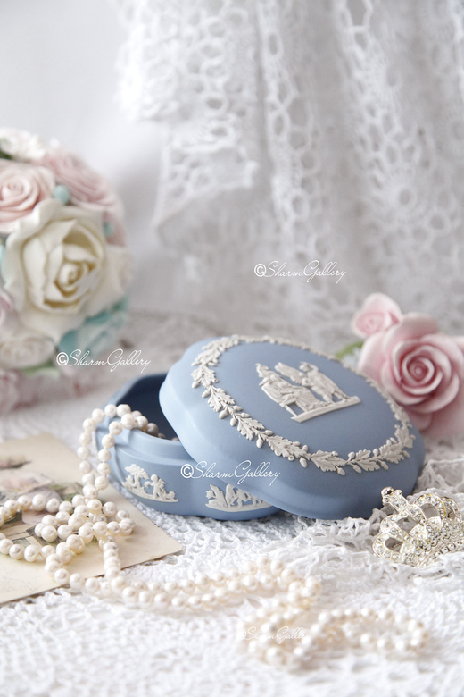 Шкатулка №4, большая. Англия, Wedgwood. Уценка!