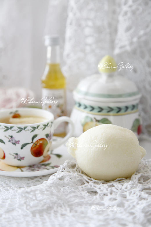 Лимон. Мыло ручной работы "3D".