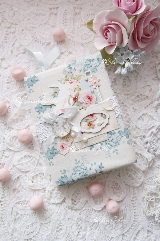 Блокнот №17, ручной работы. (Midi size)