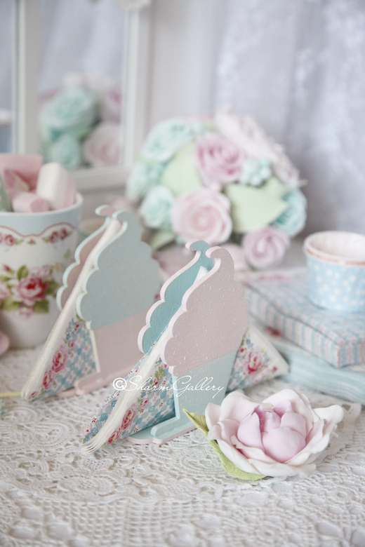 Набор салфетниц "Капкейки".