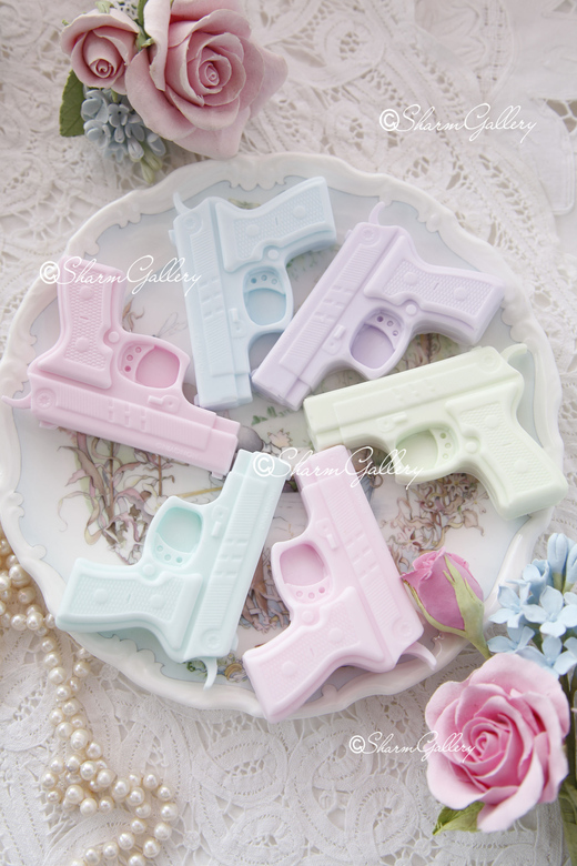 Пистолетик. Мыло ручной работы.