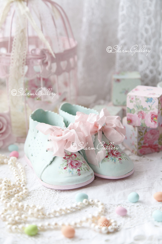 Ботиночки детские, винтажные.