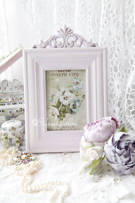 Фоторамка "Lilac". Рамка для фото интерьерная.