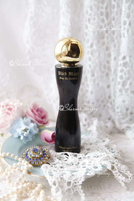 Туалетная вода Black Magic (черная магия) от Parfums Genty (без коробки) 1990гг.