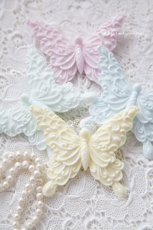 Бабочка. Мыло, ручной работы.