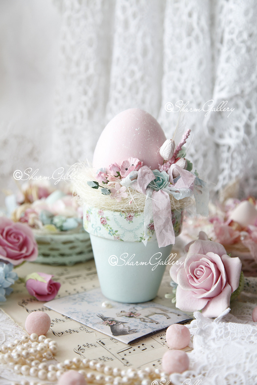 Интерьерная, пасхальная композиция "Easter" №5.