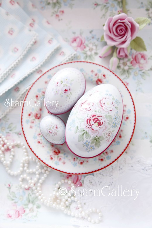 Набор коробочек "Пасхальное яйцо", GreenGate, Дания.