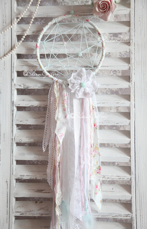 "Dream". Ловушка снов, авторская. Диаметр 18см.