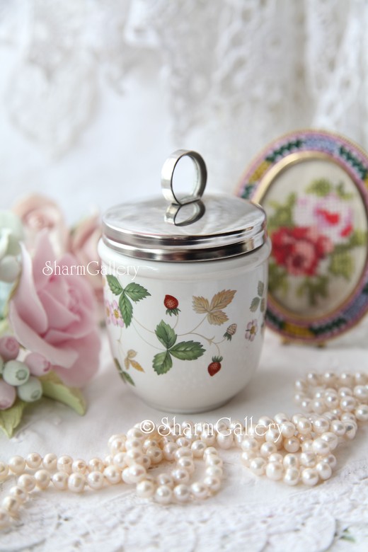 Кодлер "Дикая земляника" кинг сайз, Wedgwood. Coddler, Англия. Винтаж.