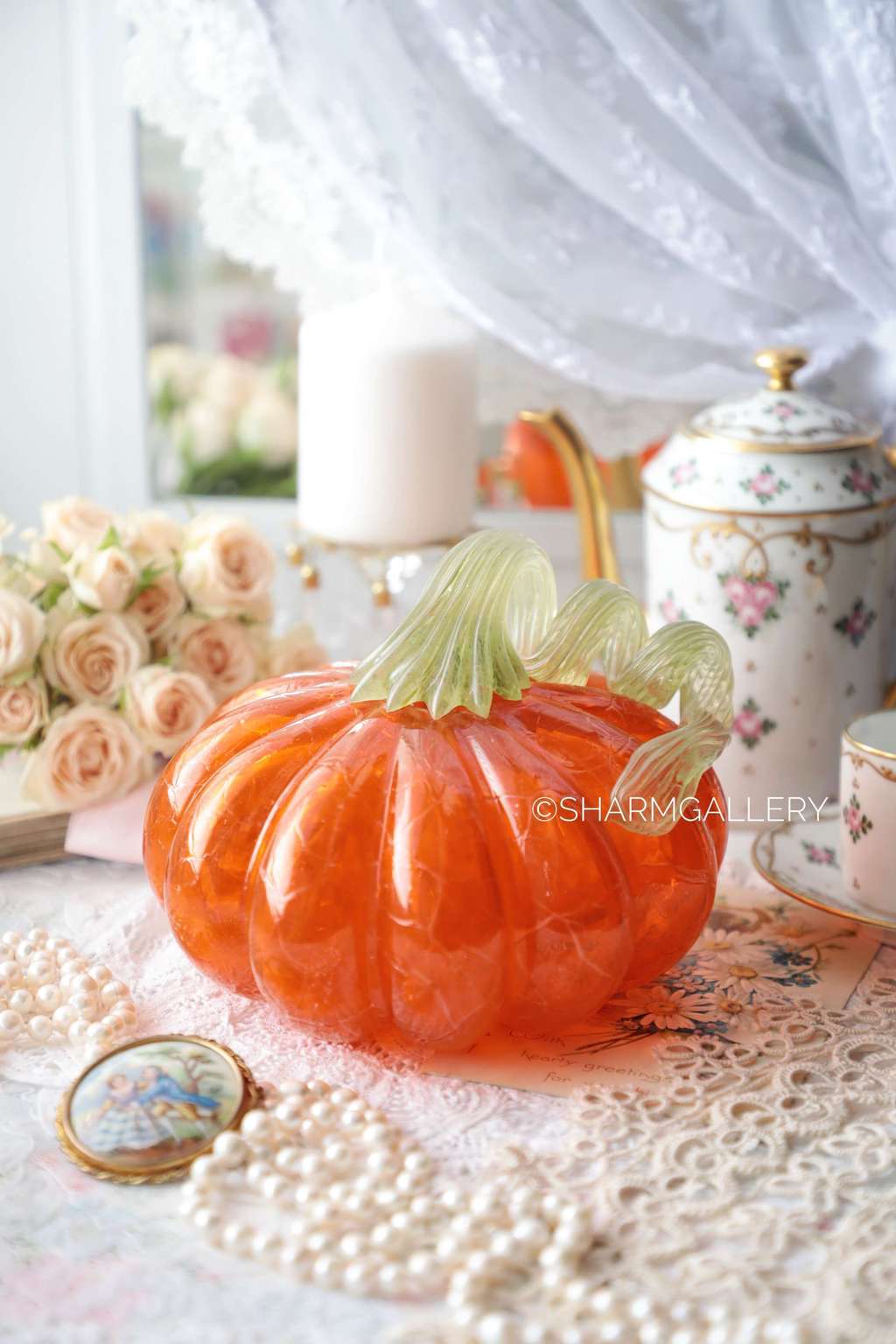 Тыква муранское стекло. Италия