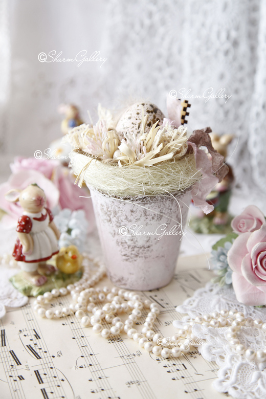 Интерьерная, пасхальная композиция "Easter" №14.