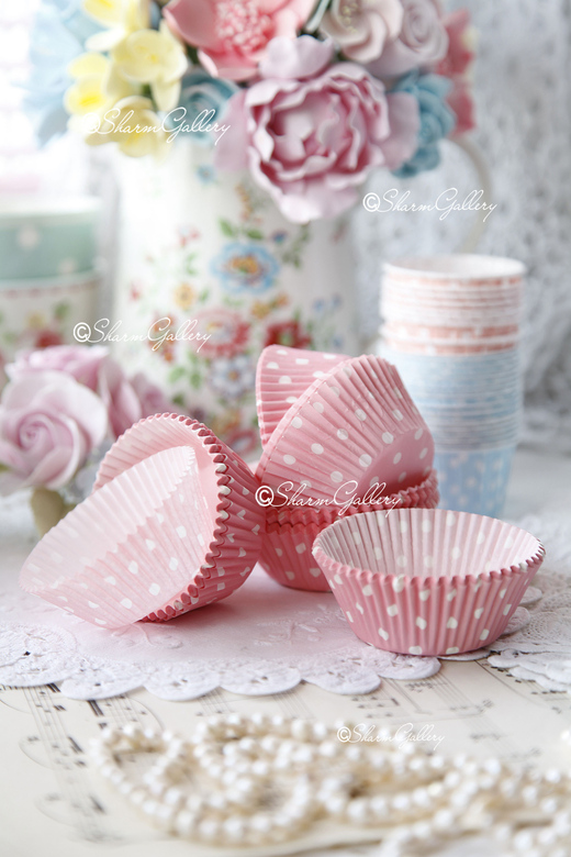 Бумажная капсула, розовая "Candy Bar".